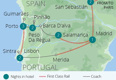 tour map