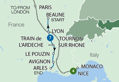tour map