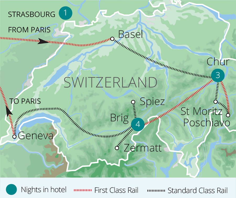 Classic Glacier Express Tour Great Rail Journeys