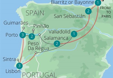 tour map