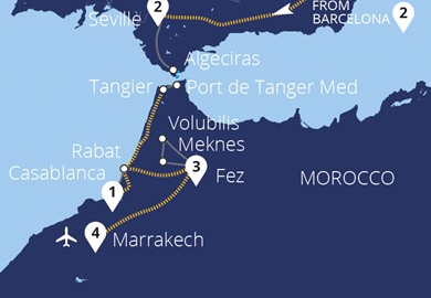 tour map