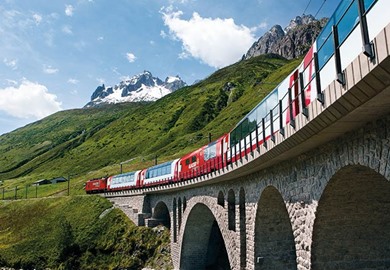 Glacier & Bernina Express to Venice
