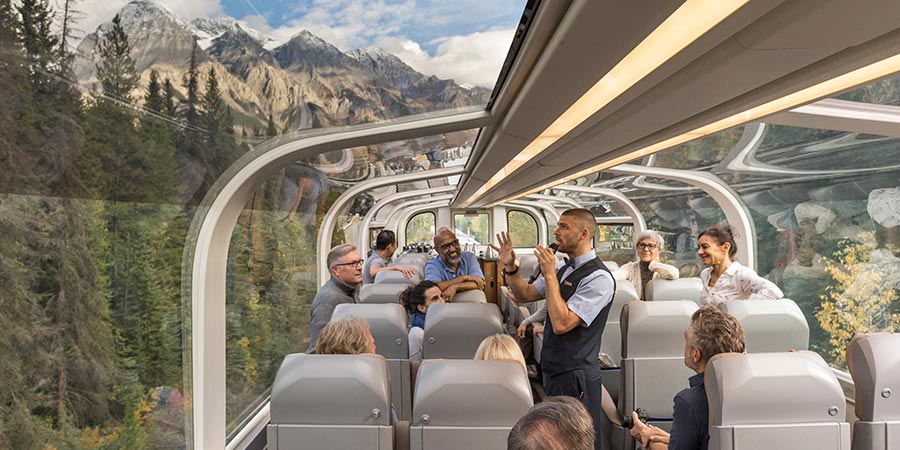 Joining the Rocky Mountaineer