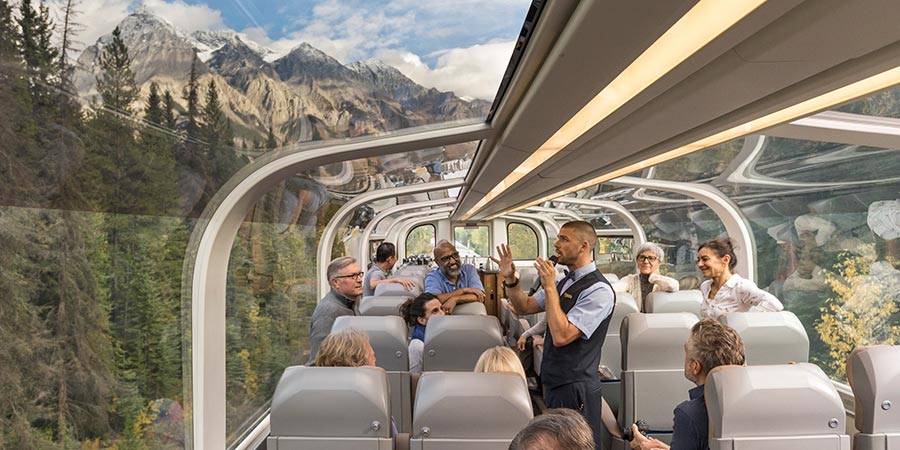 Rocky Mountaineer to Banff