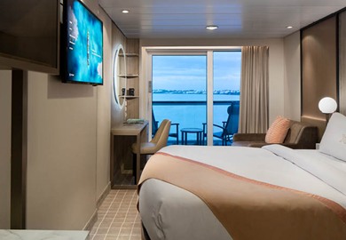 Verandah Stateroom (partial view) Verandah Stateroom (partial view)