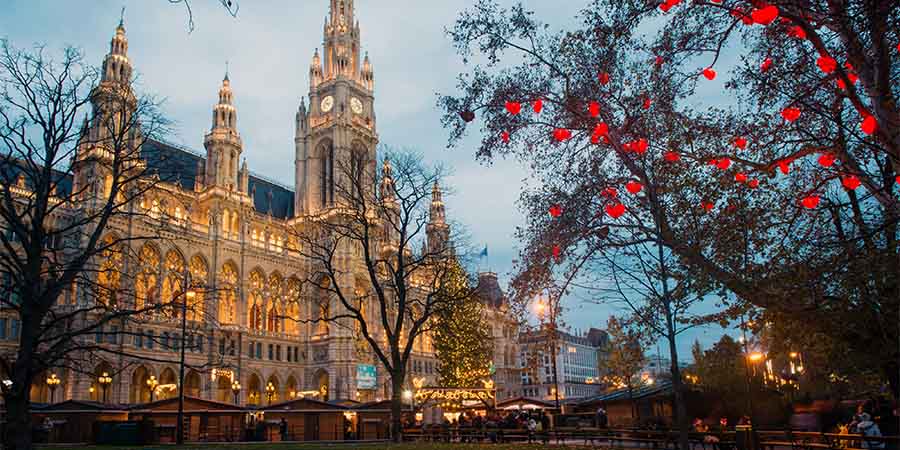 Enjoying a tour of elegant Vienna
