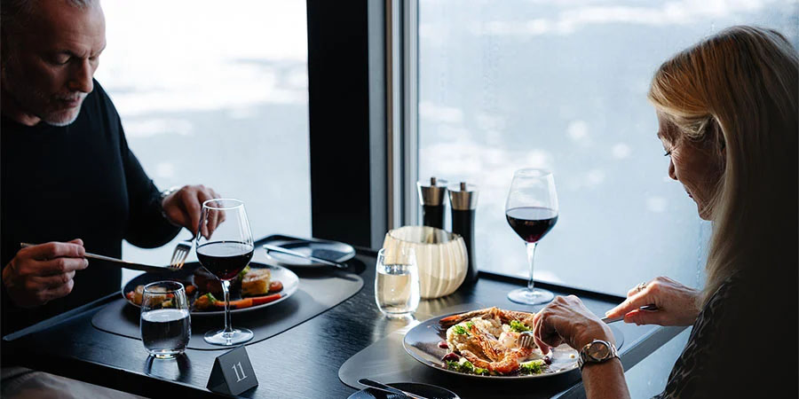 Exceptional cuisine and service