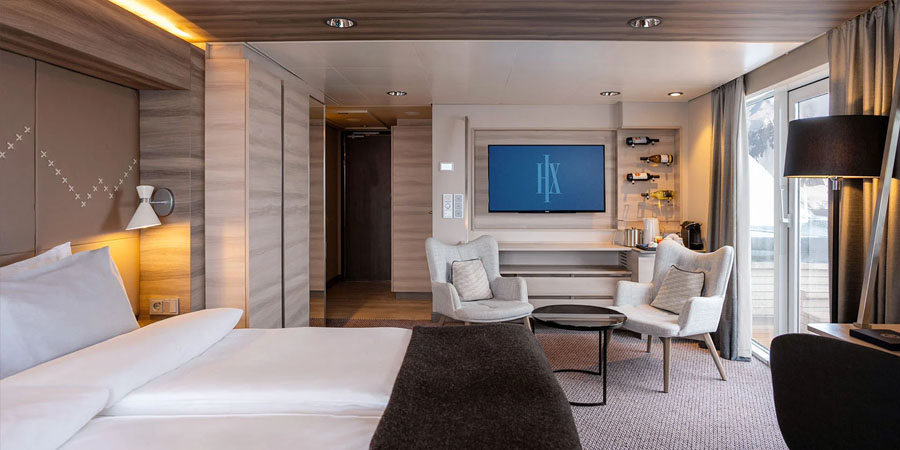 Stylish and comfortable cabins