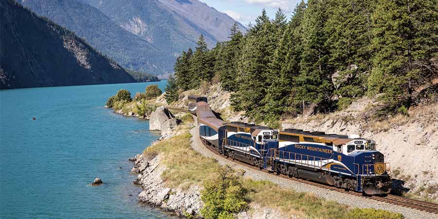 Relishing unspoilt views from Rocky Mountaineer