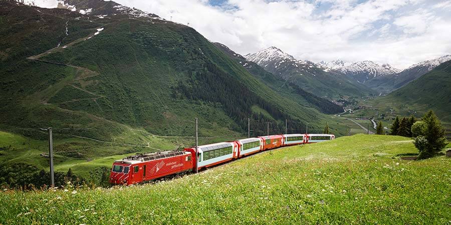 Glacier Express: Region Surselva Glacier Express: Region Surselva