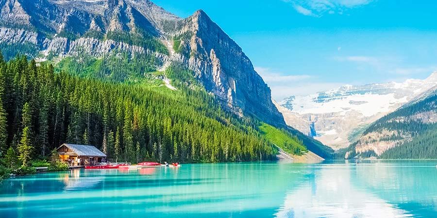Lake Louise in Banff National Park Lake Louise in Banff National Park