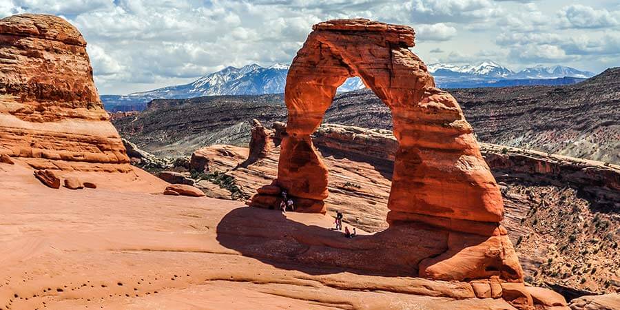 Delicate Arch in Arches National Park Delicate Arch in Arches National Park