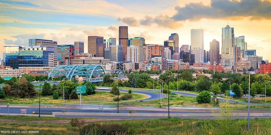 Denver Colorado Downtown Skyline Denver Colorado Downtown Skyline