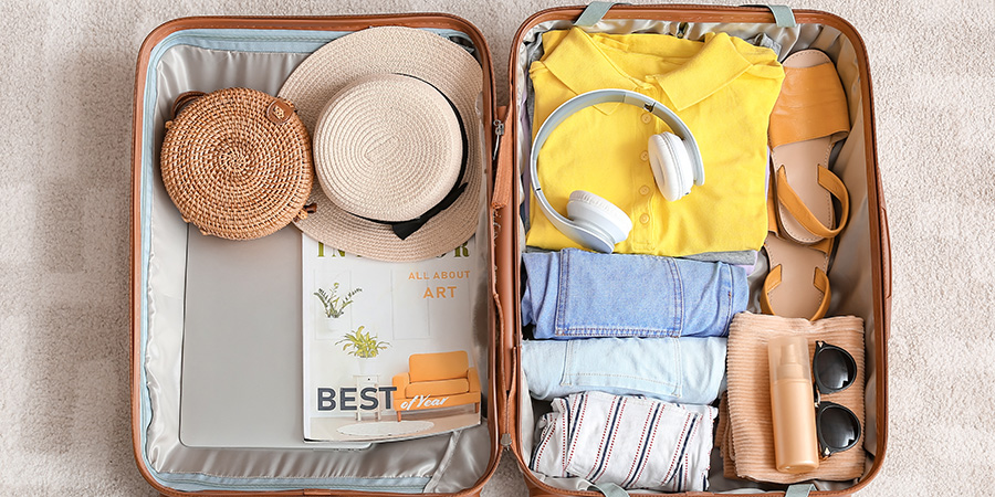 Packed Suitcase