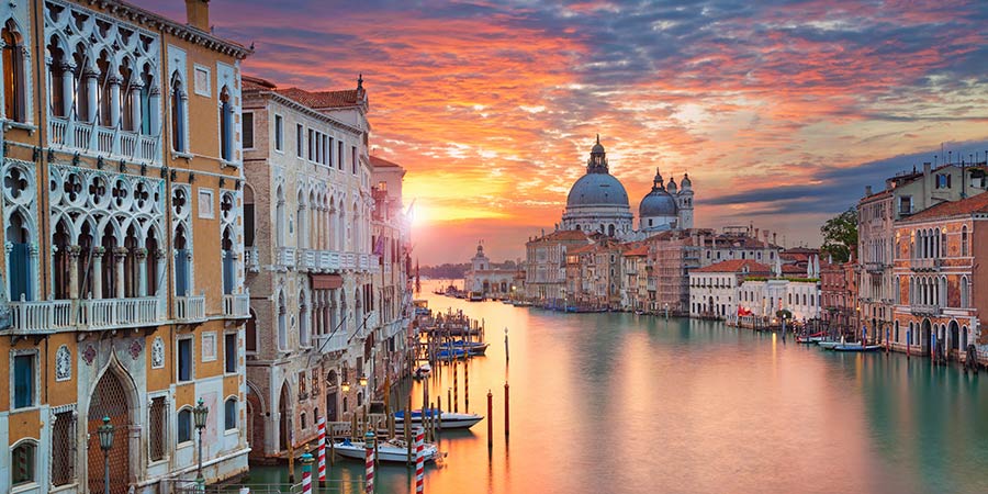 Arriving in Venice
