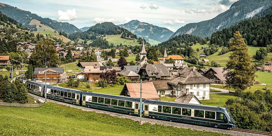 Crossing the Bernese Oberland on the GoldenPass Express