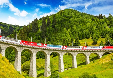 Landwasser Viaduct Glacier Express Landwasser Viaduct Glacier Express