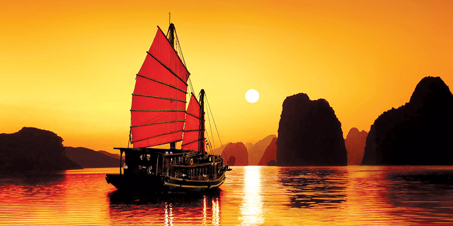 Basking in breathtaking views while cruising Hạ Long Bay