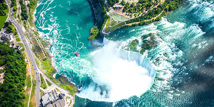 Niagara Falls Aerial View Niagara Falls Aerial View