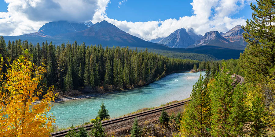 Morant Curve Banff National Park
