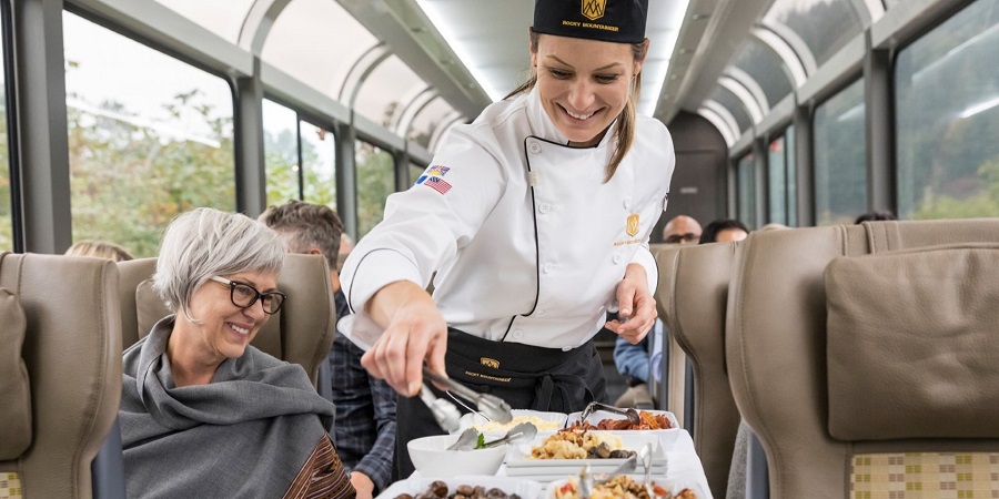 SilverLeaf in-seat dining service