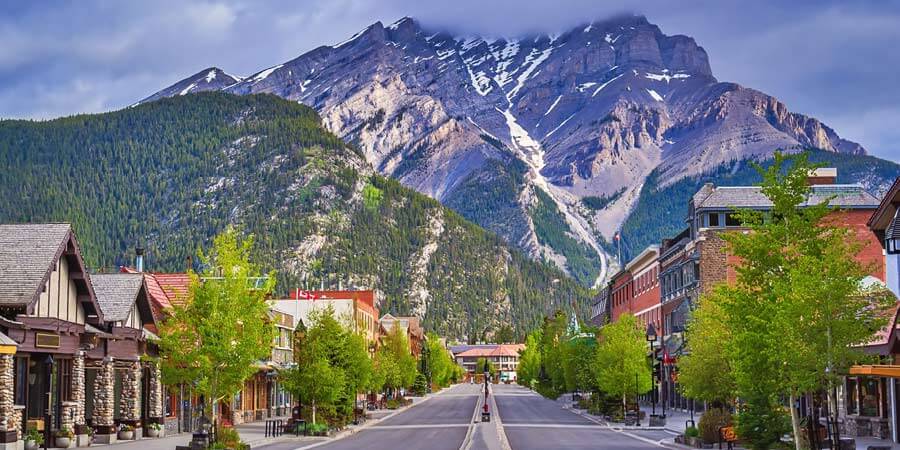 See Banff and its most impressive views