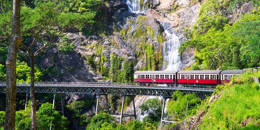 Traveling on iconic trains