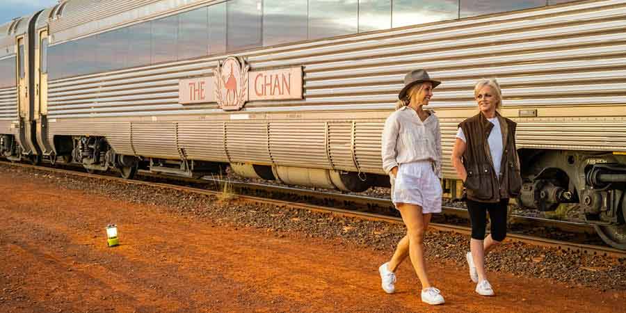 Embarking on a two night journey aboard the iconic Ghan