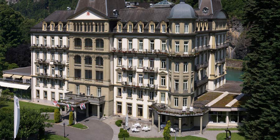 Staying in a five-star family-run hotel in Grindelwald