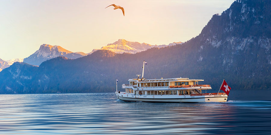 Taking in the beauty of Lucerne on a scenic lake cruise