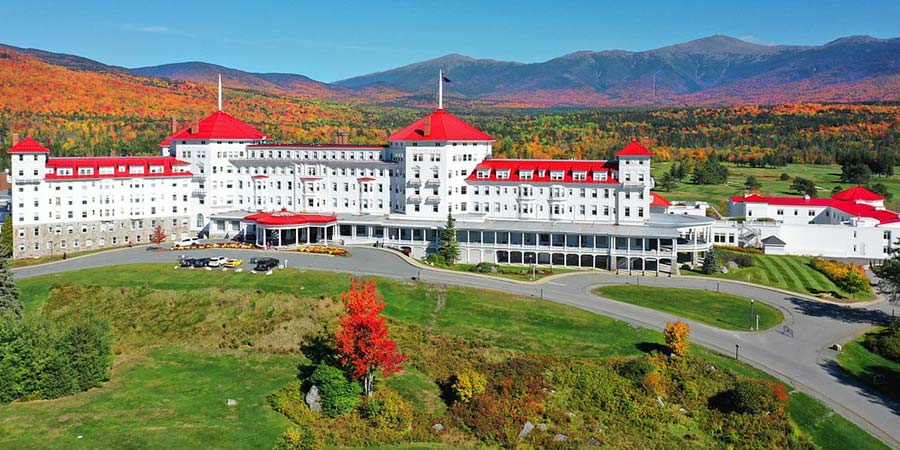 Staying at the luxurious Omni Mount Washington Resort & Spa