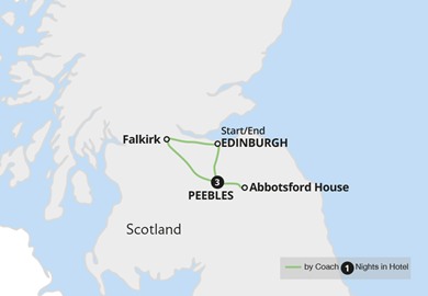 Tour map