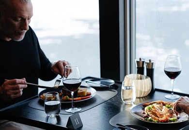 Exceptional cuisine and service