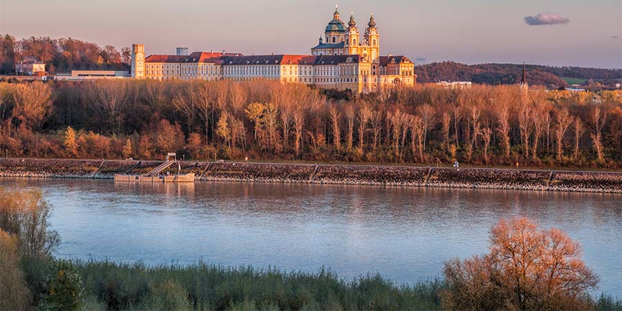 Marveling at the magnificent Melk Abbey