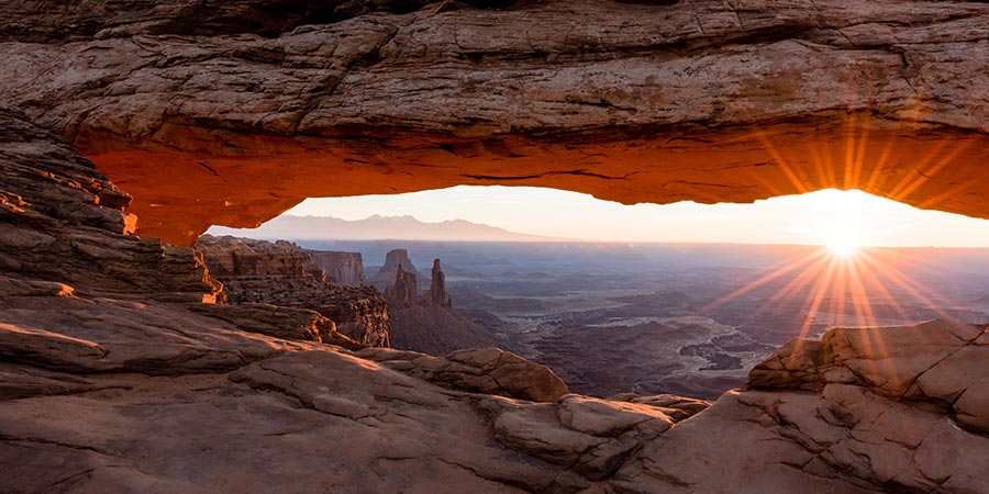 Gazing upon the scenery of Canyonlands National Park